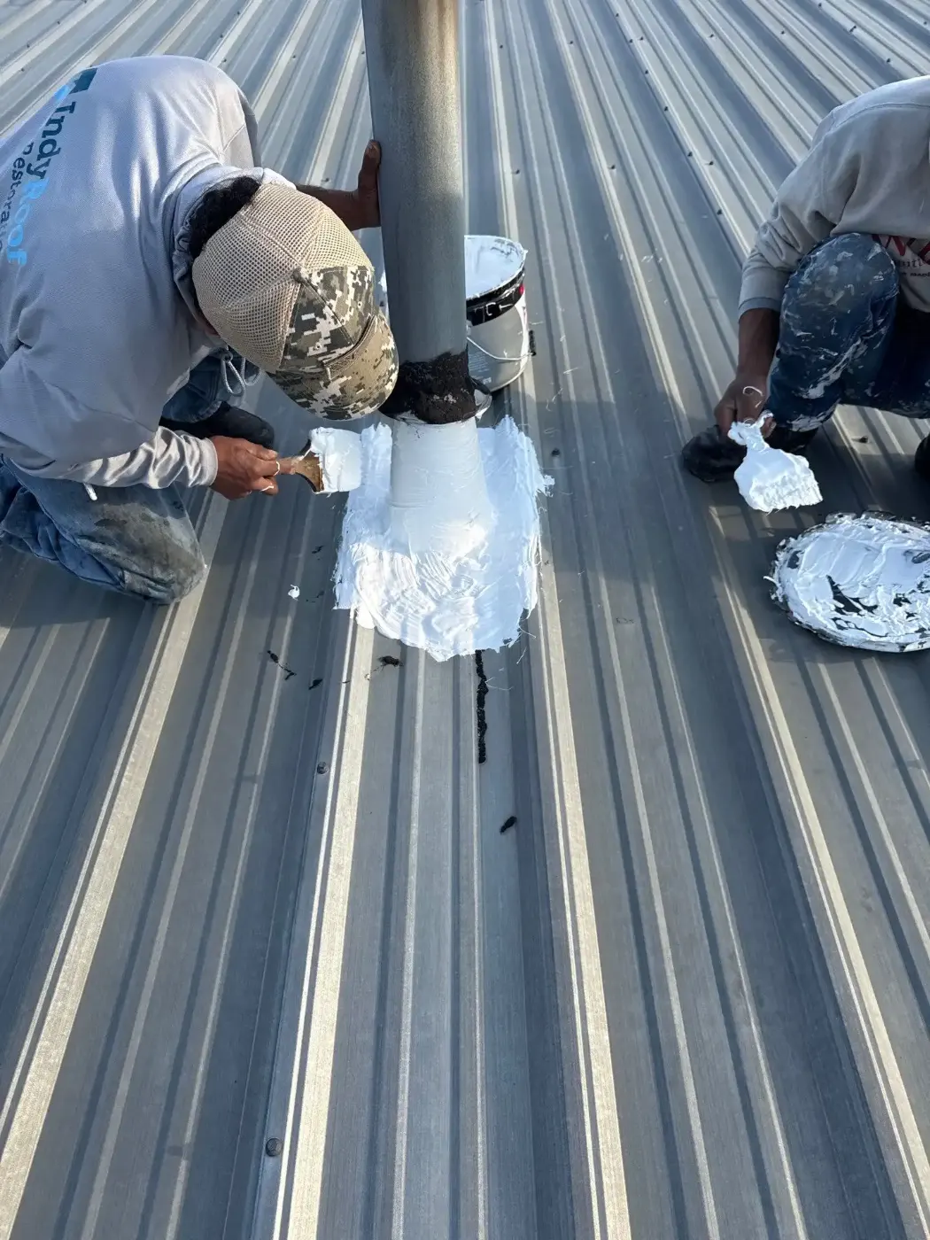 Membrane repair completed in Stones Crossing