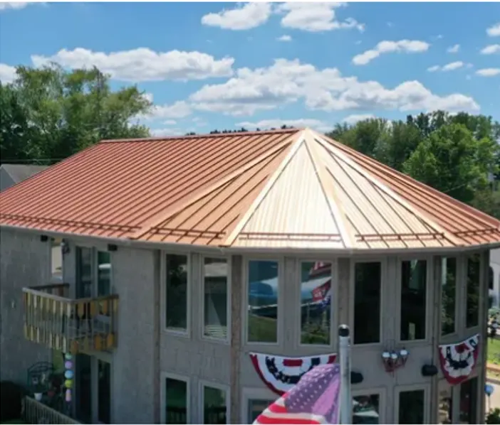 Commercial roof inspection documented in Stones Crossing